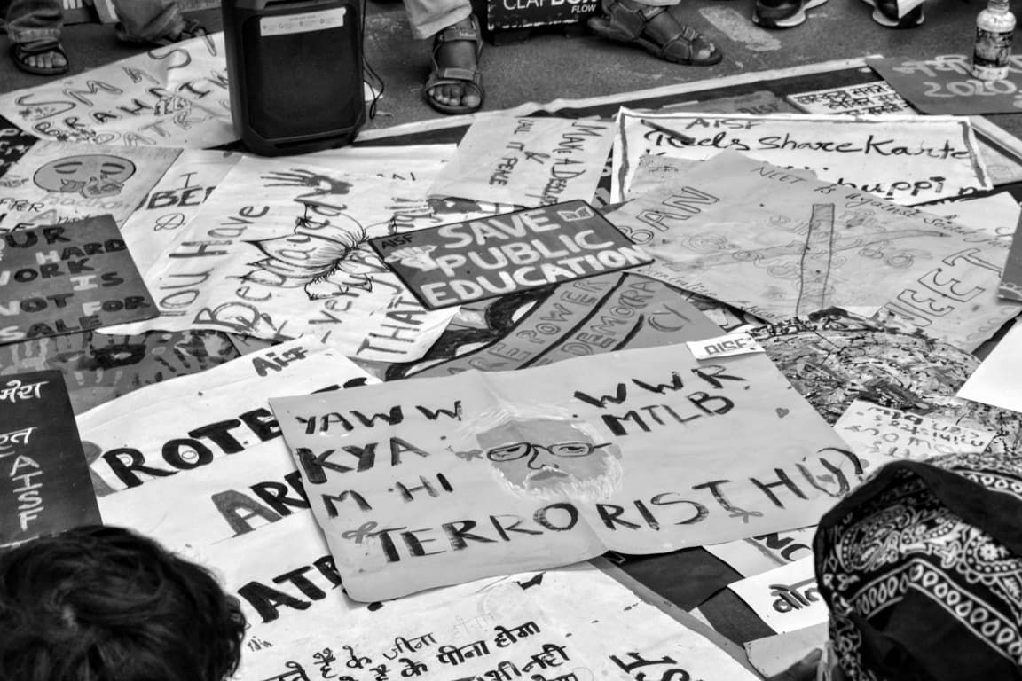 CJP Protest Banners